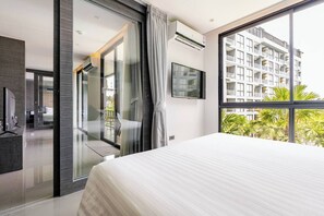 Appartement | Coffres-forts dans les chambres, fer et planche à repasser