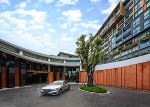 Entrée de l’hébergement