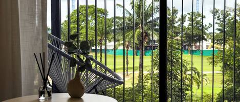 Vista desde la propiedad