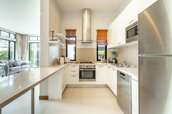 Villa | Privat køkken | Elkedel