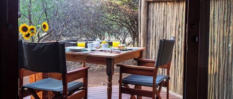 Essbereich im Zimmer