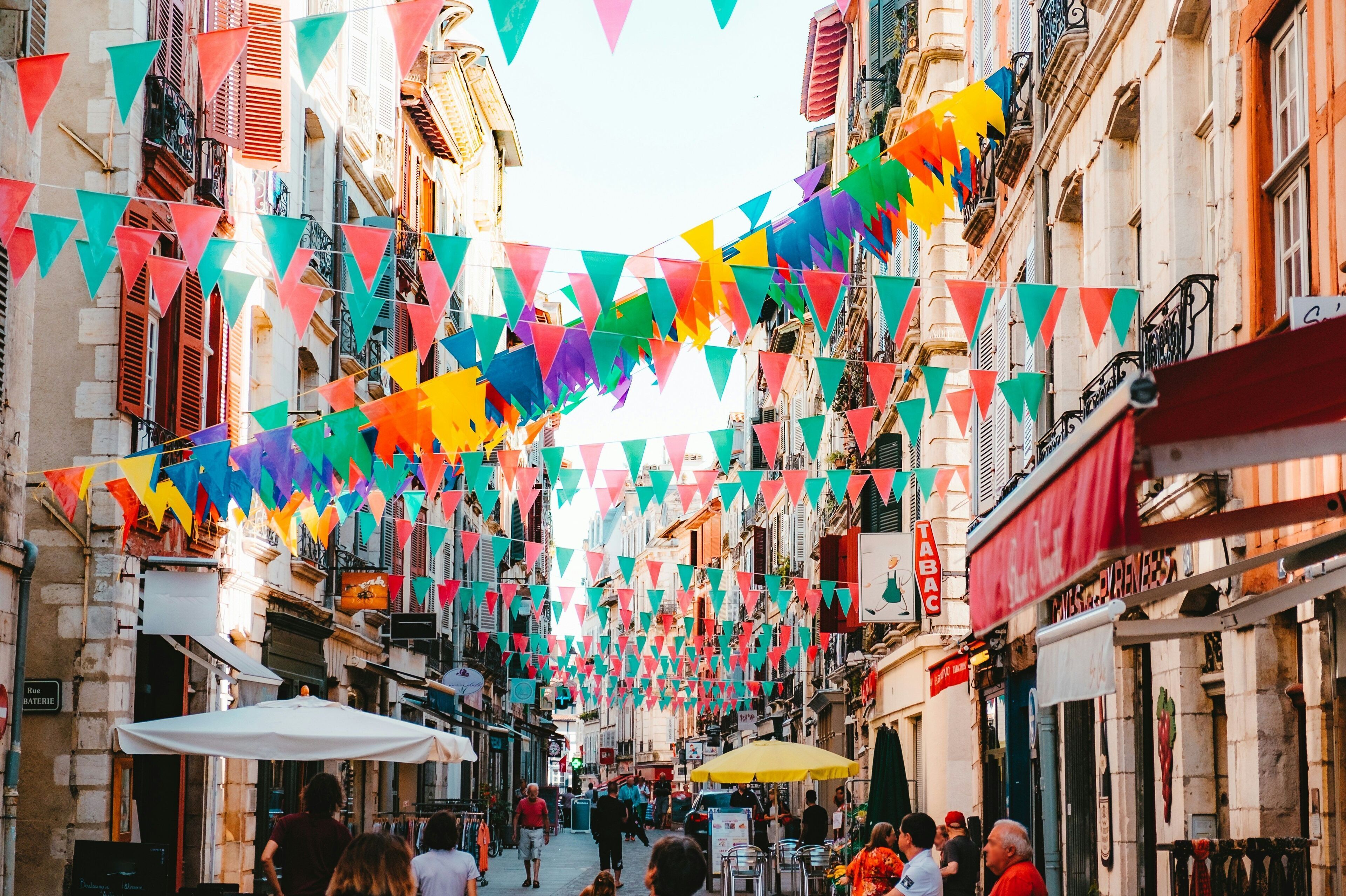 Explore the vibrant city of Bayonne, an hour and a half away. 