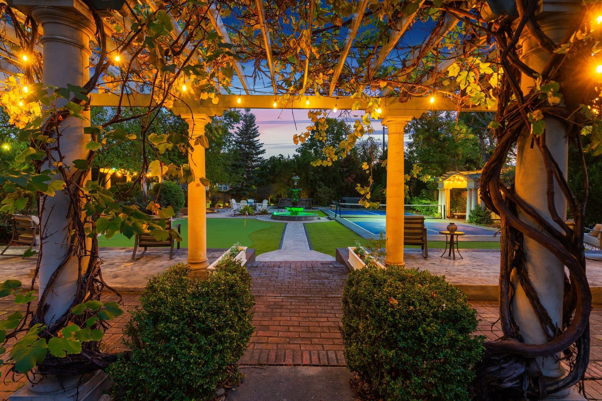 Áreas de la propiedad