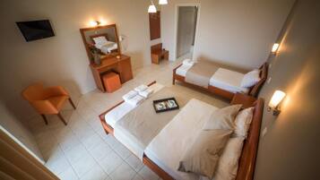 In-room safe, desk, laptop workspace, blackout drapes