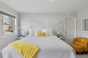 1 habitación y ropa de cama