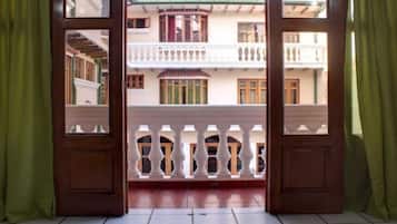 Double or Twin Room, Balcony, Pool View | Terrace/patio