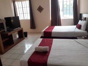 Double or Twin Room, Balcony, Pool View