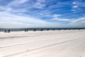 On the beach