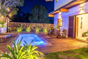 Indoor pool - Loft Terra - Casa Rocha Trancoso With swimming pool (Trancoso)