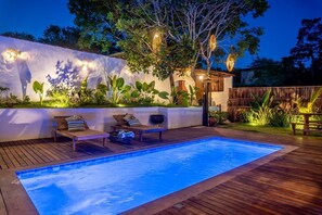 Indoor pool - Loft Terra - Casa Rocha Trancoso With swimming pool (Trancoso)