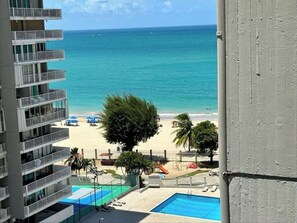 Pool - Apartment with Sea View in Isla Verde (Carolina)