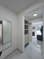 Standard Room, 1 Queen Bed, Balcony, Pool View | Laptop workspace, blackout drapes, iron/ironing board, free WiFi