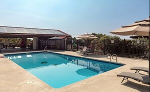 屋外プール、温水プール