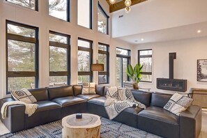 Deluxe appartement, balkon | Woonruimte