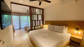 1 bedroom, individually decorated, individually furnished