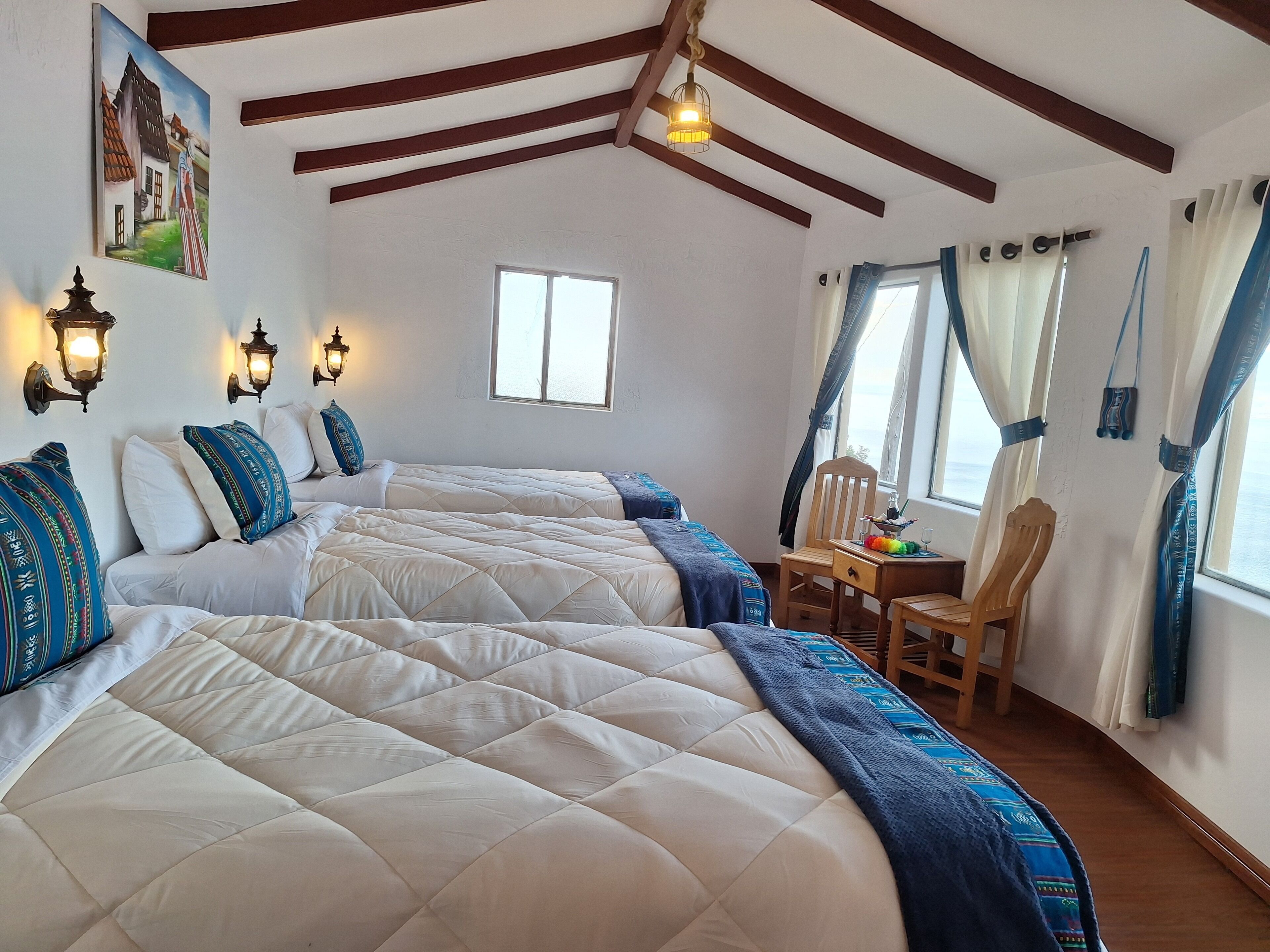 Tremannsrom – standard, utsikt mot innsjø | Wi-fi (inkludert)