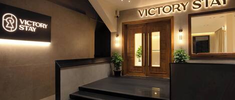 Façade de l’hébergement