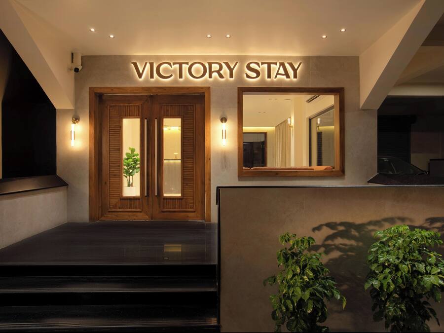 Voorkant van accommodatie