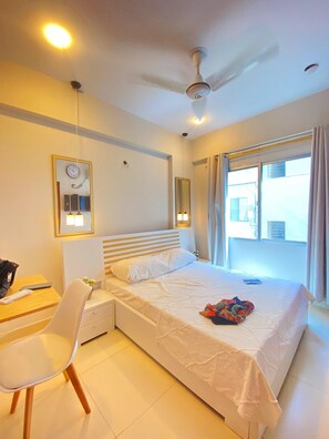 1 Schlafzimmer, Schreibtisch, kostenloses WLAN, Bettwäsche