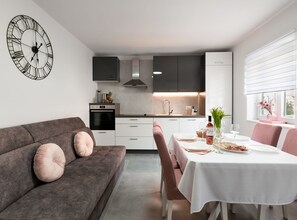 Apartment (Three Bedroom Apartment Kurte with Ga) | Living room | 32-inch flat-screen TV with cable channels