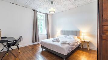 1 chambre, Wi-Fi, draps fournis