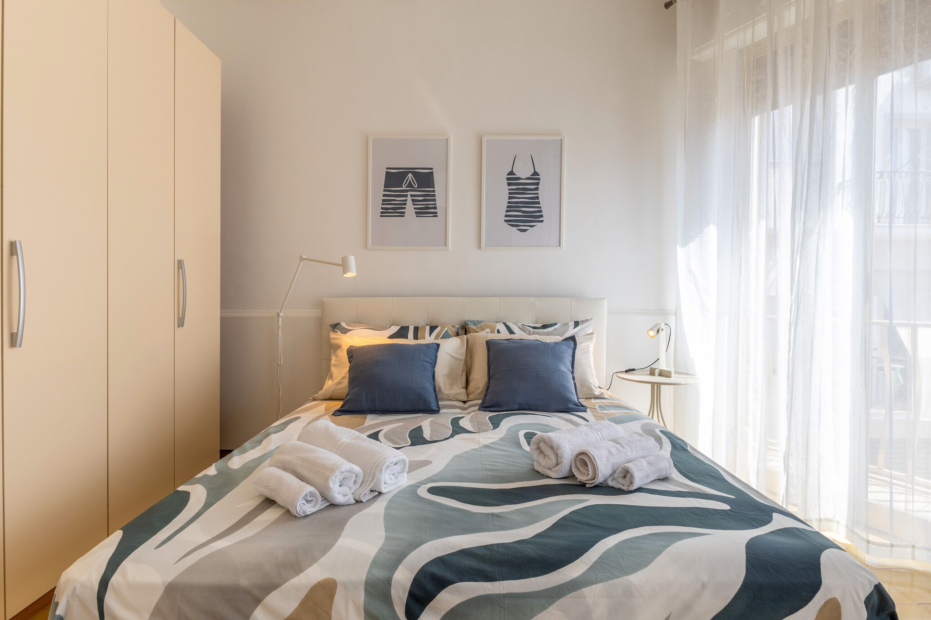 2 camere, ferro/asse da stiro, Wi-Fi gratuito, lenzuola