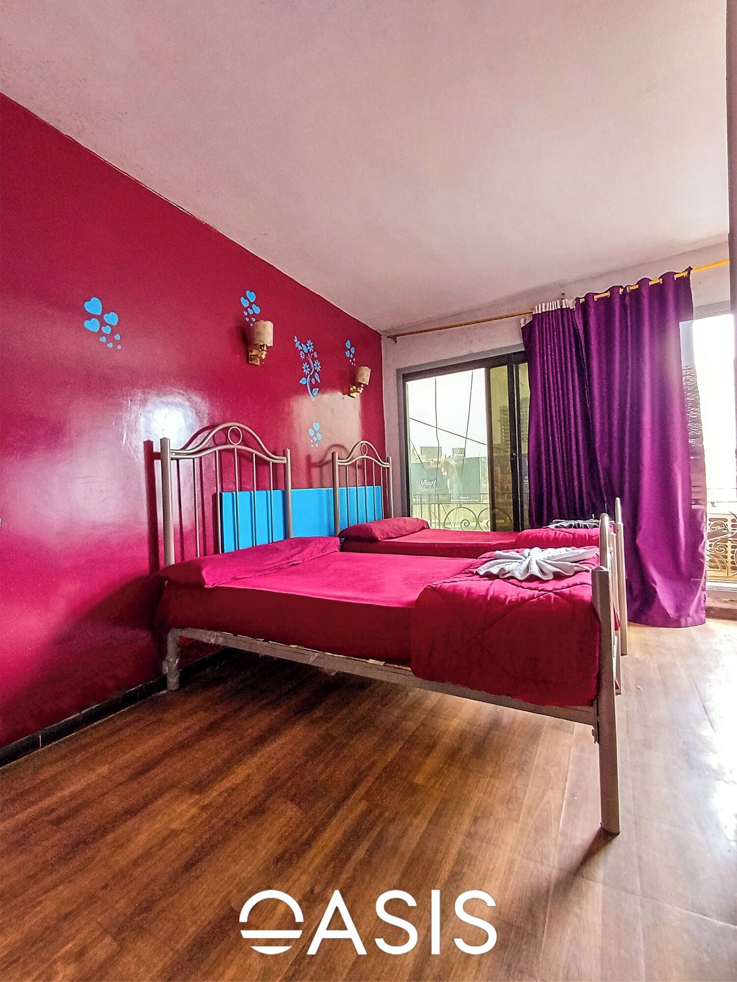 Economy Triple Room, City View