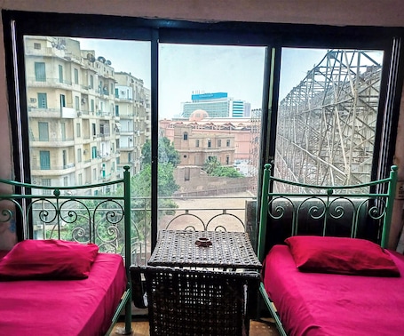 Individually decorated, individually furnished, desk, laptop workspace