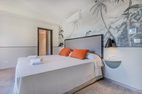 1 soverom, strykejern/-brett, wi-fi og sengetøy