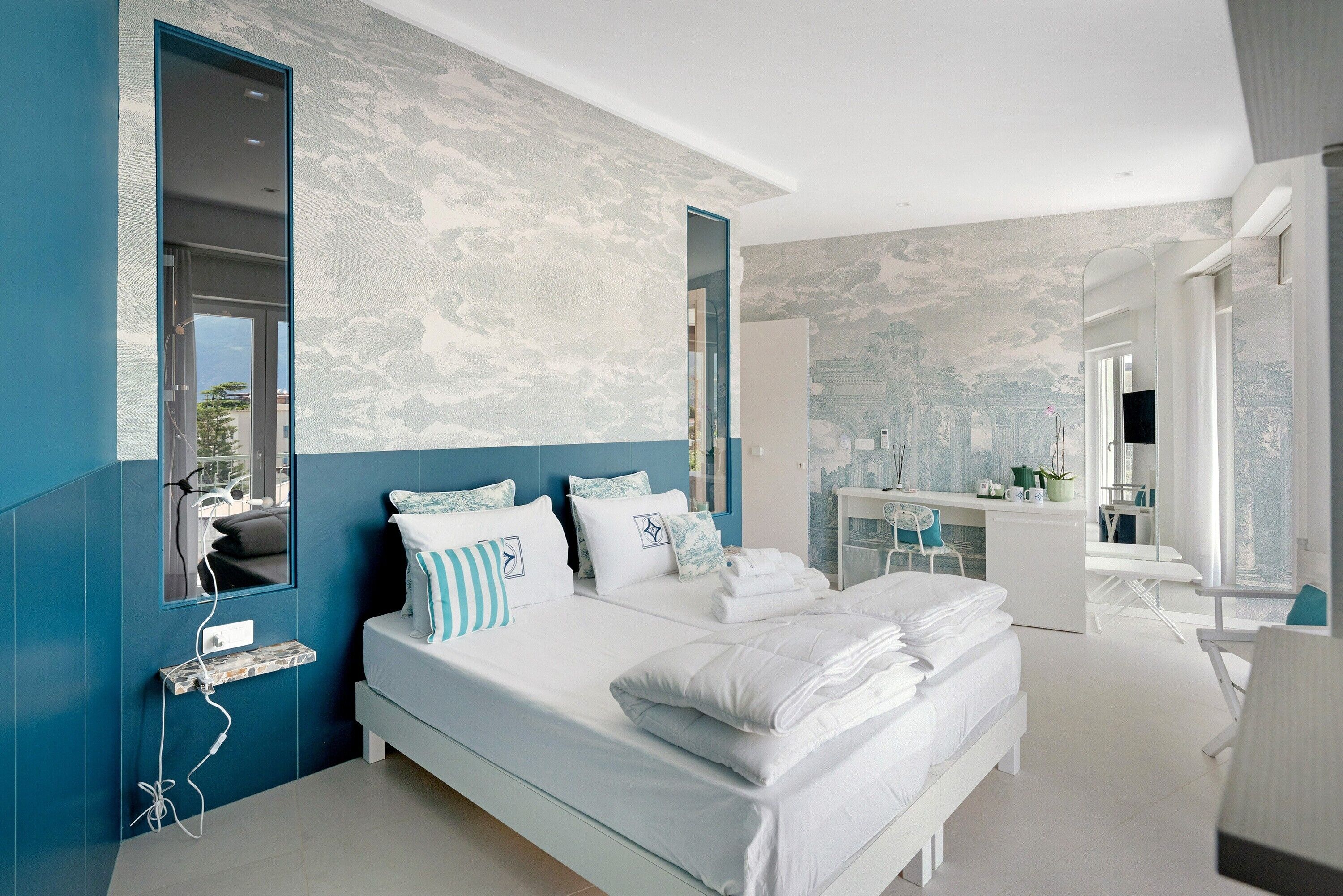 1 室のベッドルーム、WiFi (無料)、ベッドシーツ