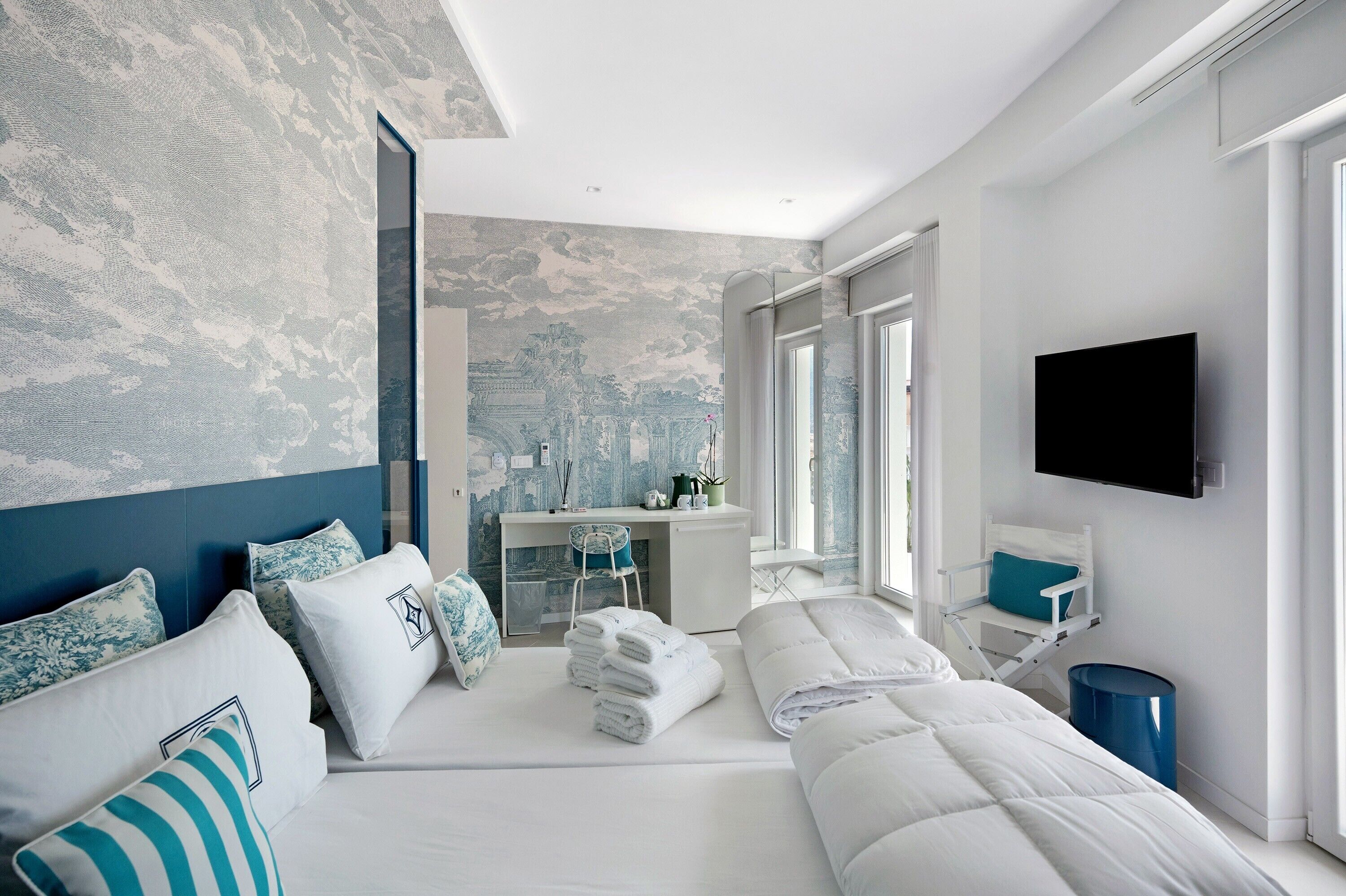 1 室のベッドルーム、WiFi (無料)、ベッドシーツ