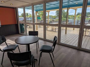Dining - Moonlit Skylight Lodge - Billing Aquadrome (Northampton)
