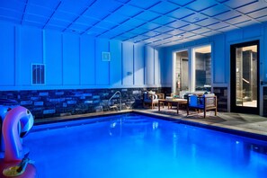 Indoor pool, a heated pool - Escape in Luxury •  Pool, HotTub, Sauna & GameRoom (Sevierville)