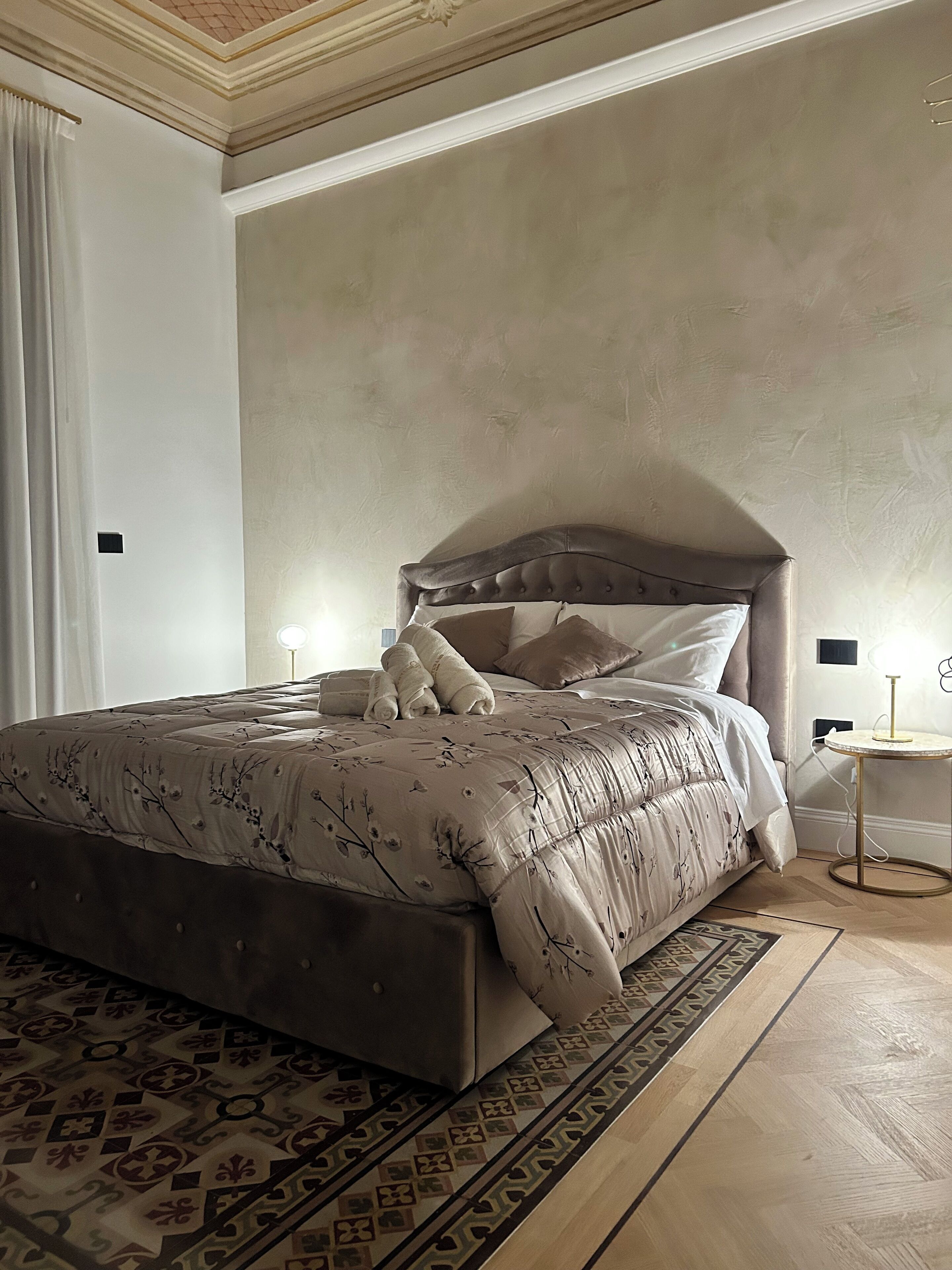 Royal Suite, Balcony, City View | Desk, laptop workspace, blackout curtains, iron/ironing board