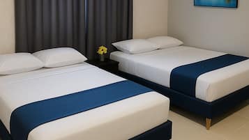 Free WiFi, bed sheets
