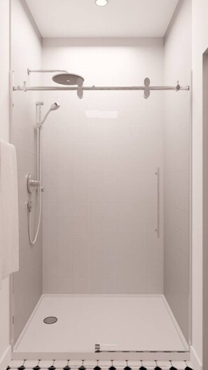 Hair dryer, towels