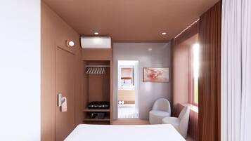 1 bedroom, iron/ironing board, free WiFi