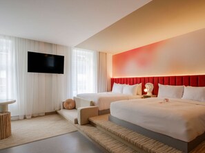 1 bedroom, free WiFi - Superior Rose Suite - Rose Hôtel Invisible (Québec)