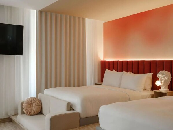 1 bedroom, free WiFi - Superior Rose Suite - Rose Hôtel Invisible (Québec)