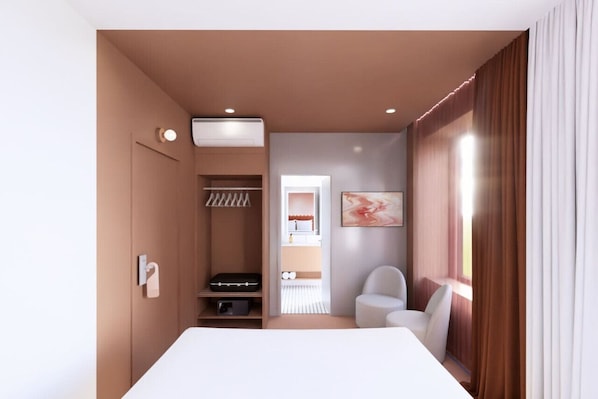 1 bedroom, iron/ironing board, free WiFi