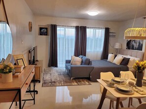 1 soverom, strykejern/-brett, wi-fi og sengetøy