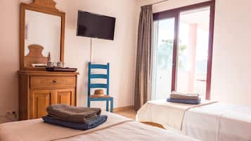 4 habitaciones, tabla de planchar con plancha y wifi gratis