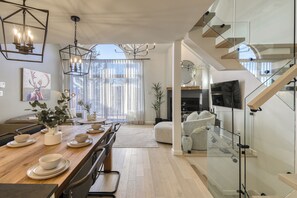 Deluxe Condo, Balcony, Mountain View | In-room dining - 202 Clairière (Mont-Tremblant)