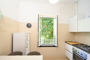 Fridge, dishwasher, toaster
