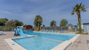 Una piscina climatizada