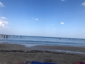 Tæt på stranden