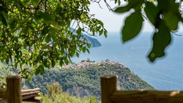 Blick von der Unterkunft