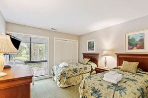 2 室のベッドルーム、デスク、アイロン / アイロン台、WiFi (無料)