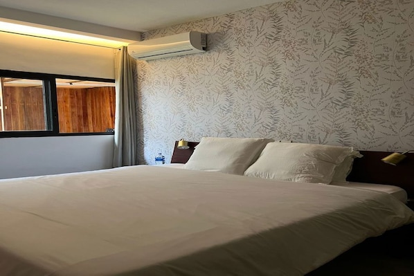 1 Schlafzimmer, kostenloses WLAN, Bettwäsche