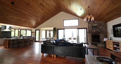 Spacious modern mountain style home with beautiful western views in Corning, NY